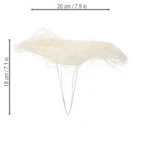 gjenstander Bukettmansjett - elegant tilbehør for perfekt blomsterdekorering - 20 cm, 8 deler