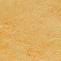 Sisal Aprikos naturmateriale fylling ull deco fiber 300g