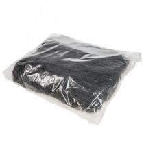 gjenstander Sisalgress for håndverk, håndverksmateriale naturmateriale grå 300g