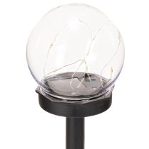 gjenstander Hagelampe, globelampe med jordspyd for utendørs belysning, 36 cm, 4 stk.