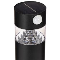 gjenstander Solcelledrevet hagelampe med bevegelsessensor, LED, 34 cm