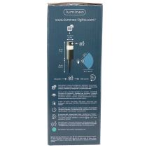 gjenstander Solcelledrevet hagelampe med bevegelsessensor, LED, 34 cm