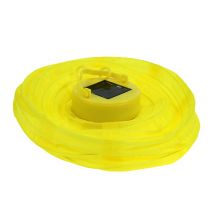 gjenstander Lampion LED med solcelle 20cm gul