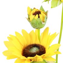 gjenstander Kunstige planter kunstige solsikker kunstige blomster dekorasjon gul 64cm