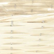 gjenstander Sponkurv hvitvasket piletrekurv 38 × 18 × 12 cm