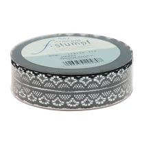 gjenstander Blondebånd gavebånd svart bånd blonder 28mm 20m