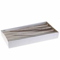 gjenstander Koniske lys ensfarget kobber metallic 34mm×240mm 4 stk