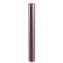 gjenstander Koniske lys ensfarget kobberlakkert 34x300mm 4 stk