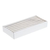 gjenstander Lys i gulltoner, gjennomfarget, 22×240 mm, 12 stk