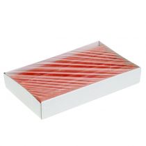gjenstander Koniske lys farget oransje 34 mm x 240 mm 4 stk.