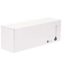 gjenstander Konisk lysestake med glassylinder. Enkel og tidløs. 31 cm