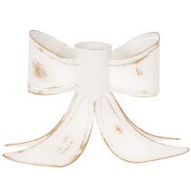 gjenstander Vintage sløyfelysestake, 12 cm