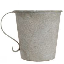 gjenstander Avsmalnende lysestake vintage kopp dekorativ grå Ø11cm H11cm