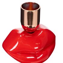 gjenstander Glanset leppelysholder, moderne design, 21 cm