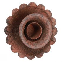 gjenstander Pinnelysholder for plugging i rustlook Ø8,5cm H4cm 4stk