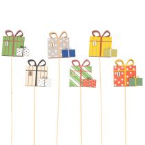 gjenstander Plantemarkører gavesett, tredesign, 31 cm, 12 deler