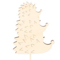 gjenstander Dekorative hagepæler - Fargerik pinnsvinfamilie - 34 cm, 12 deler