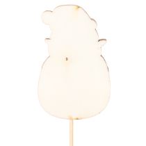 gjenstander Dekorative julenissestaker til blomsteroppsatser og potteplanter, 31 cm, 12 stk.
