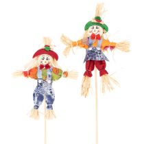 gjenstander Blomsterstaker fugleskremsel til blomsterarrangementer 37 cm 6 stk