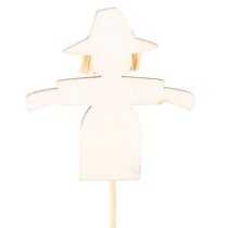 gjenstander Tredekorasjoner av fugleskremsel, assorterte farger, 30 cm, 12 deler