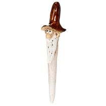 gjenstander Dekorativ hagegnomfigur til blomsterpotter, 16 cm, 2 stk.