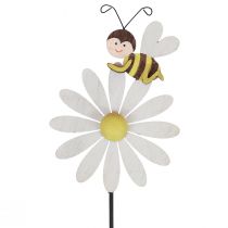 gjenstander Vårpynt blomsterplugg bie dekorasjon 11×7,5cm 6stk