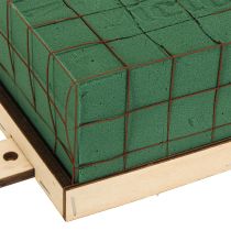 gjenstander Blomsterskumkloss Florette Eco trebunn 18×10 cm