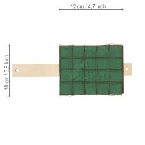 gjenstander Blomsterskum mursteinsbase i tre Florette Eco 12×10 cm