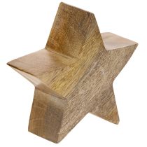 gjenstander Dekorativ julestjerneholder til bord eller hylle, 10 cm, 3 stk.