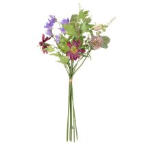 gjenstander Kunstig blomsterbukett med fargerike blomster, kunstferdig arrangert for stilig dekorasjon, 60 cm