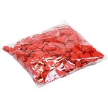 gjenstander Scatter dekorasjon hjerter dekorasjon trehjerter borddekorasjon rød 2cm 180 stk