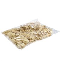 gjenstander Strobus bleket 15cm-20cm 50 stk