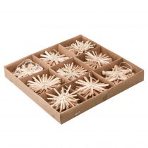 gjenstander Tradisjonelle stråjulepynter til festlig dekorasjon