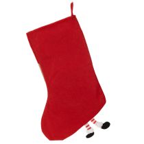 gjenstander Julestrømpe med motiv til oppheng, 50 cm, 3 stk.