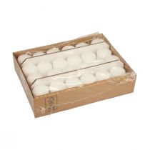 gjenstander Søylelys hvite adventslys små lys 60/40mm 24 stk