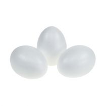 gjenstander Styrofoam egg 10cm 10stk