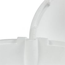 gjenstander Styrofoam ball Ø25cm hvit