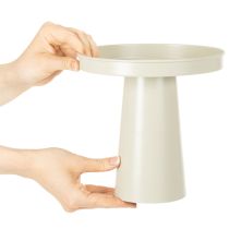 gjenstander Brettstativ, dekorativ tallerken for lys og figurer, 20 cm