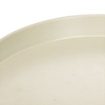 gjenstander Brettstativ, dekorativ tallerken for lys og figurer, 20 cm
