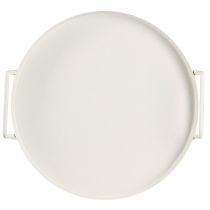 gjenstander Brett med praktiske håndtak, vintage-utseende, for allsidige dekorasjonsideer med blomster og naturmaterialer, 30 cm