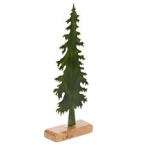 gjenstander Dekorativ juletrefigur med trebase, 36 cm