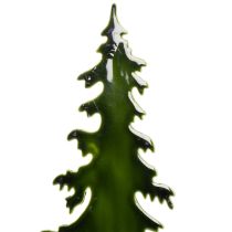 gjenstander Dekorativt juletre på trebase, borddekorasjon, jul, 46 cm