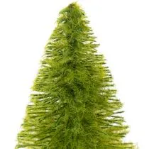 gjenstander Miniatyr kunstig juletre til borddekorasjon, 12 cm, 6 stk.