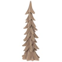 gjenstander Lite, flokket dekorativt juletre, borddekorasjon, 44 cm