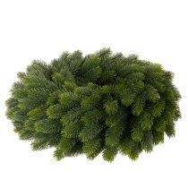 gjenstander Kunstig grangrenkrans, grønn, rund, 50 cm