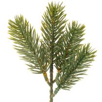 gjenstander Kunstig grønn grangren til vinterdekorasjoner, 25 cm, 24 stk.