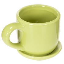 gjenstander Kaffekopp, dekorativ borddekorasjon for et stilig romdesign med planter, 11 cm, 3 stk.