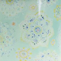 gjenstander Dekorativ koppkrukke mandala emaljert Ø13cm H12cm