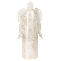 gjenstander Englefigur lysestake, gull, til borddekorasjon, 50 cm
