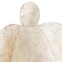 gjenstander Englefigur lysestake, gull, til borddekorasjon, 50 cm